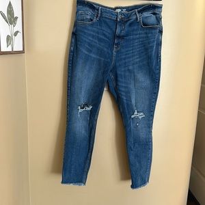 Old Navy rockstar super skinny high-rise jeans